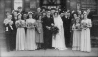 Gordon & Joyce Morgan Wedding<br>26th March 1949