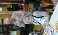 Doreen on her 99th
